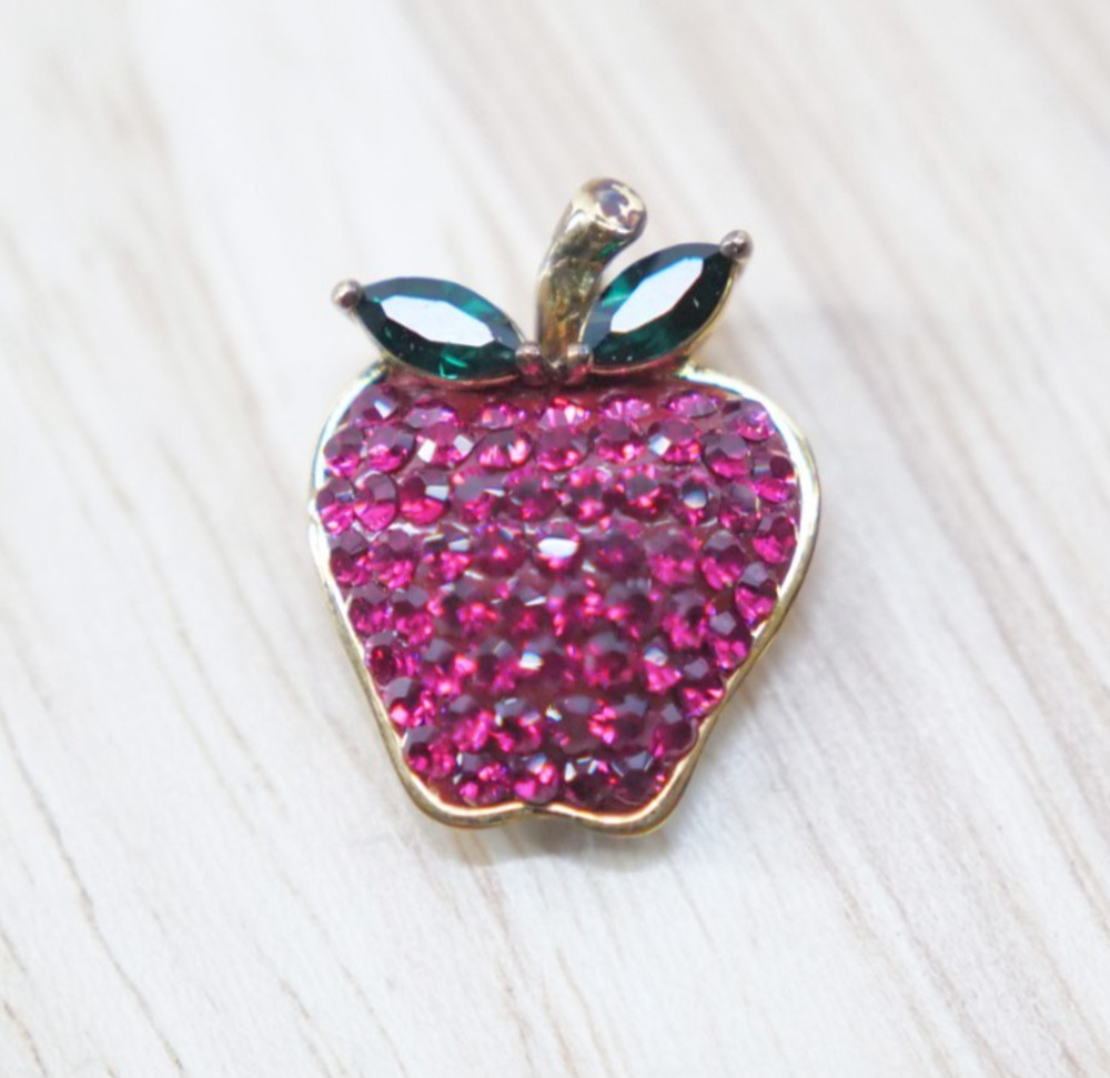 Red Ruby Jewelry APPLE 925 AU Sterling silver